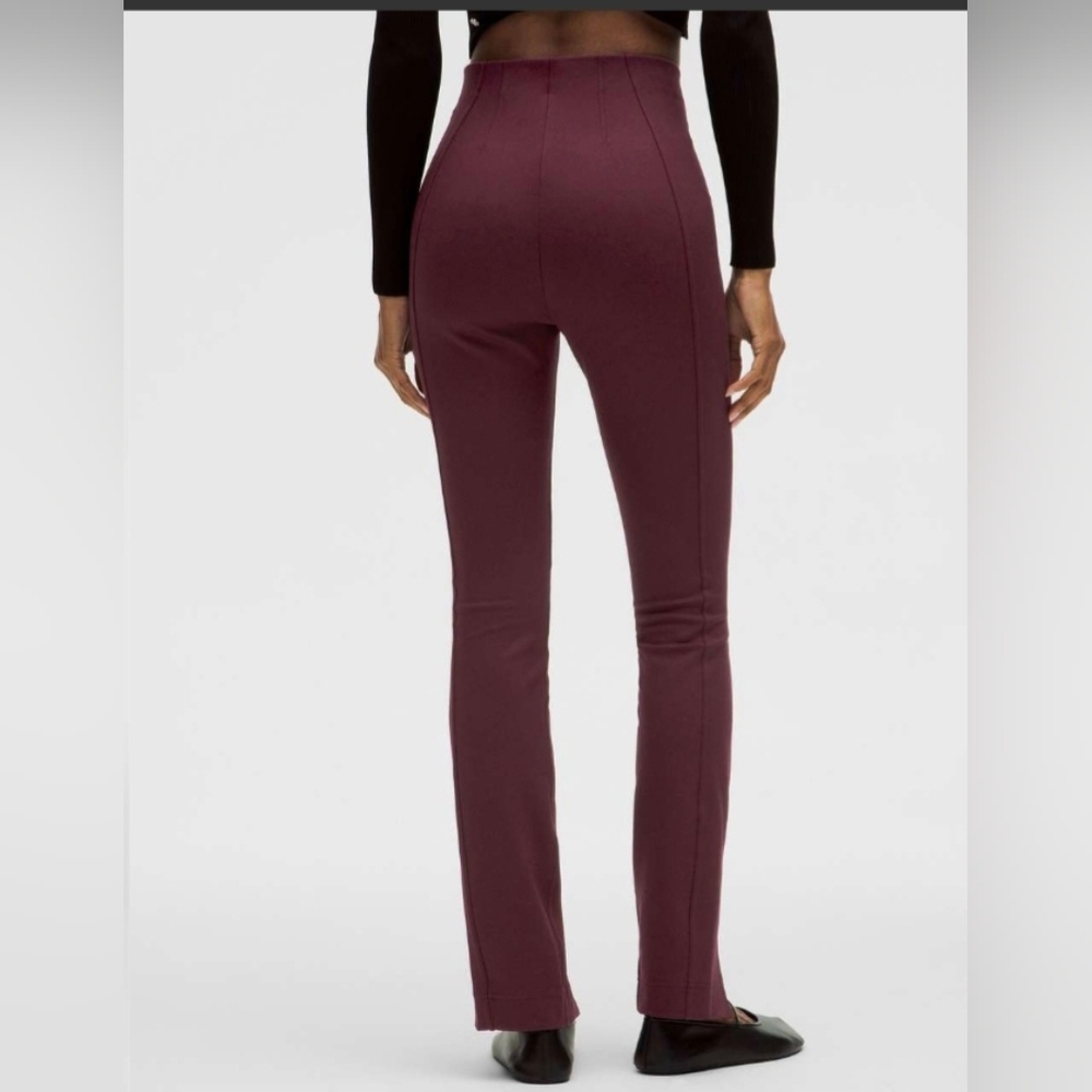 Lululemon Stretch Knit High-Rise Pull-On Pants XS Casual Comfty - Picture 2 of 16